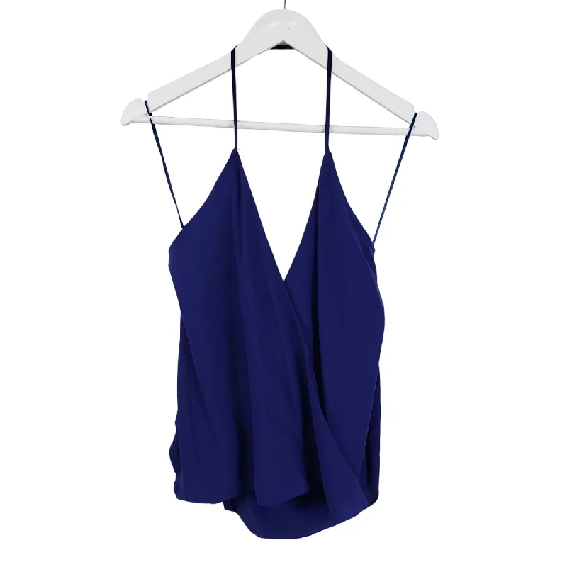 NWT Yumi Kim 100% Silk Camisole Crop Top Size Medium Sequined Glittery Shiny