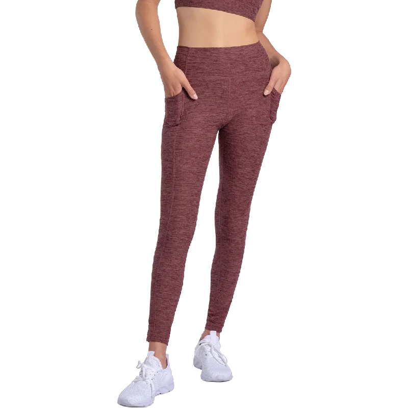Women's Half Moon Leggings Stylish Faux Leather Leggings