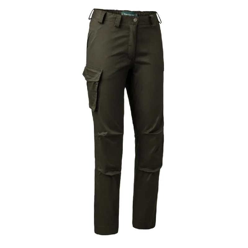 Deerhunter Womens Traveler Trousers Rifle Green Trousers Custom Made