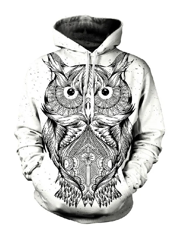 Wise One Pullover Hoodie Hoodie with Crew Neck Simple Timeless