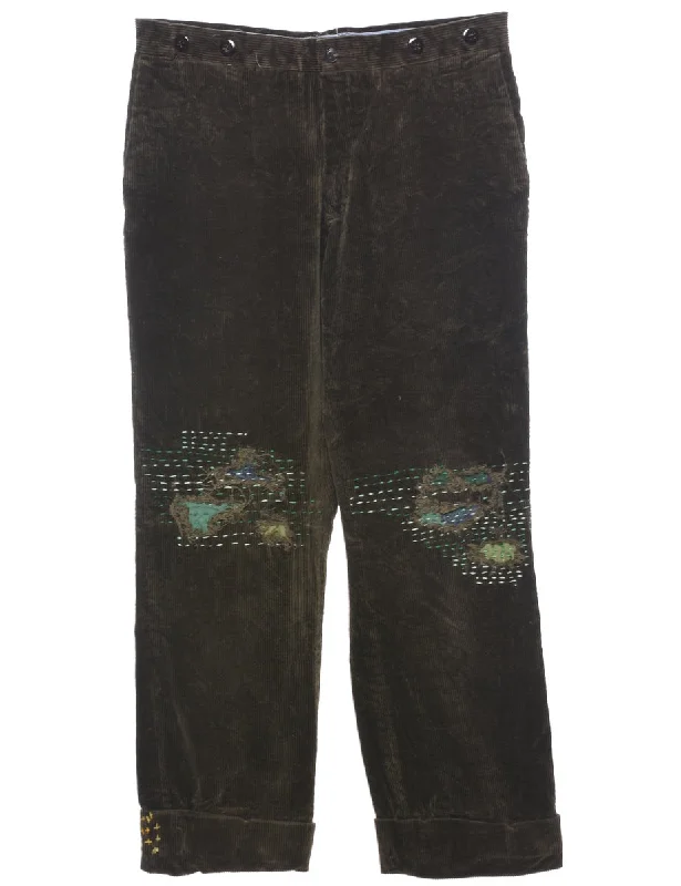 Ralph Lauren Corduroy Trousers - W31 L34 Trousers cozy soft