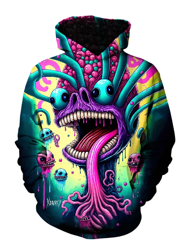 Tender Struggle Unisex Pullover Hoodie Hoodie with Belted Waist Structured Tailored