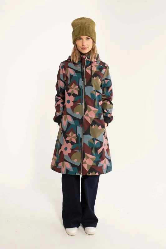 Danefæ København Danejane Softshell Geofleur Coat Cape Coat Herringbone Coat Tweed Coat Danefæ København Danejane Softshell Geofleur Coat Cape Coat Herringbone Coat Tweed Coat