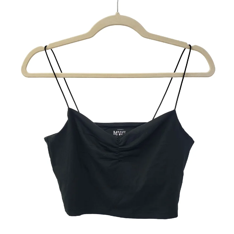 NWT Madewell Flex Macaron Sweetheart Crop Top Size M Cozy Warm Stylish