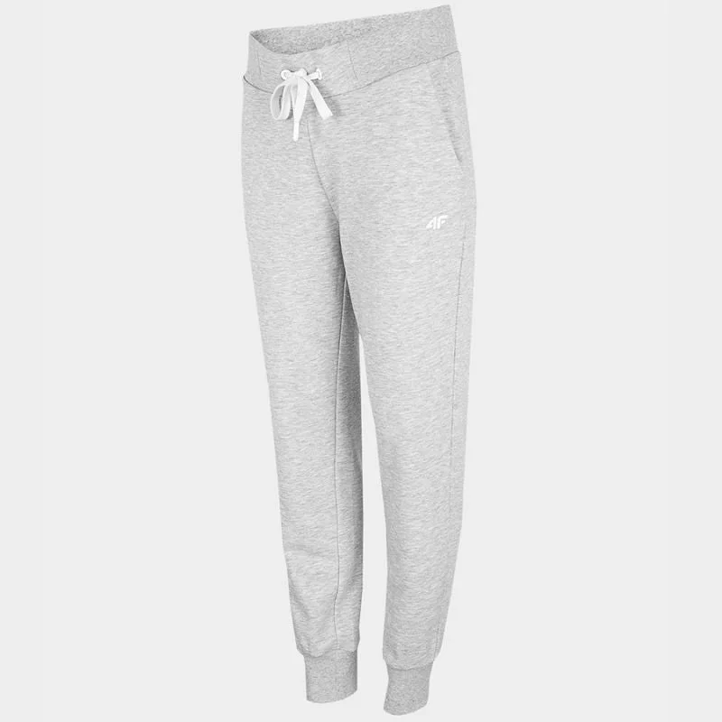 4F Womens Trousers - Gray Trousers Denim Distressed