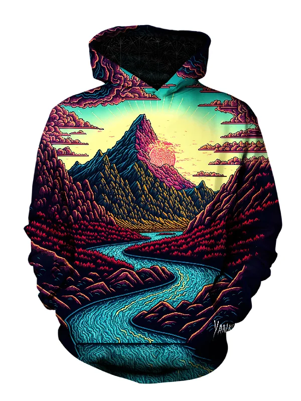Ruthless Spring Unisex Pullover Hoodie Hoodie with Hem Raw Edge Edgy Unfinished