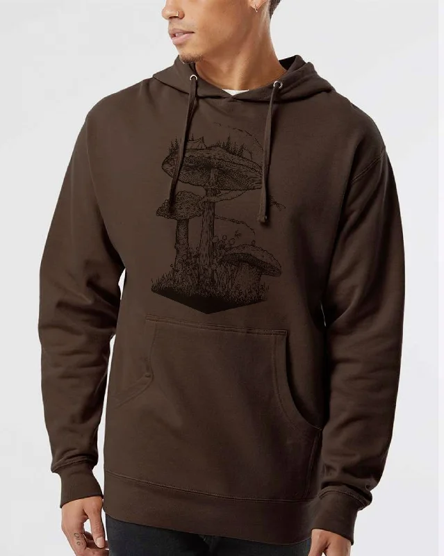 Unisex Forager Hoodie Cotton Hoodie Fleece Lining Warmth