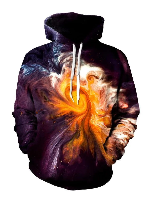 Merge Pullover Art Hoodie Hoodie with Puffed Sleeves Voluminous Trendy