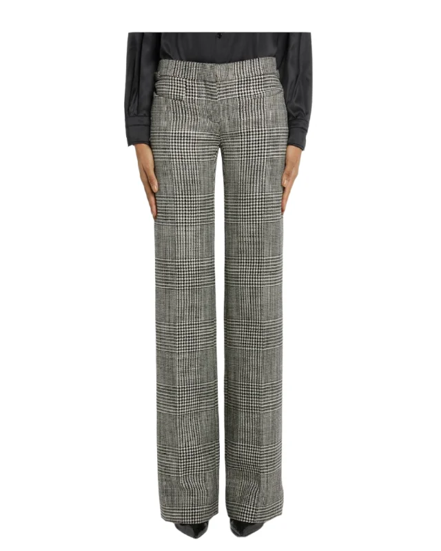 Tom Ford Womens Trousers In Gray Trousers Party Sparkling