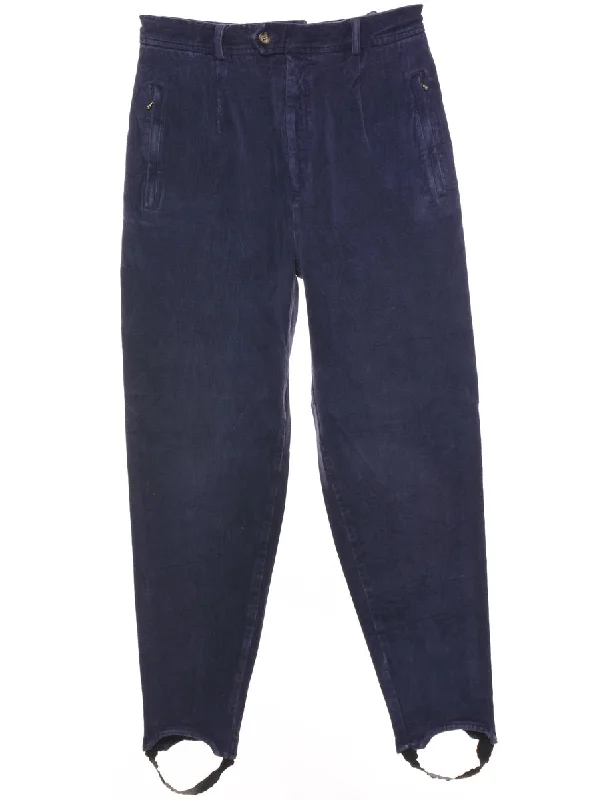 Rafaella Corduroy Fabric Trousers - W27 L26 Trousers practical durable