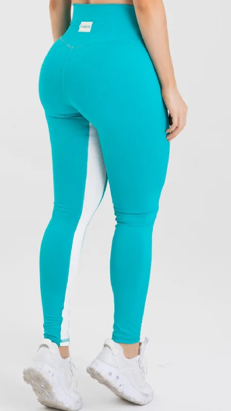 High-Waist Colombian Leggings Stylish Colorful Activewear Leggings