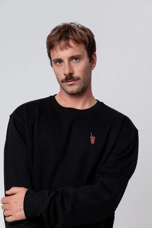 MonsterSlush | Bestickter Bio-Baumwoll Unisex Pullover Fine Merino Wool