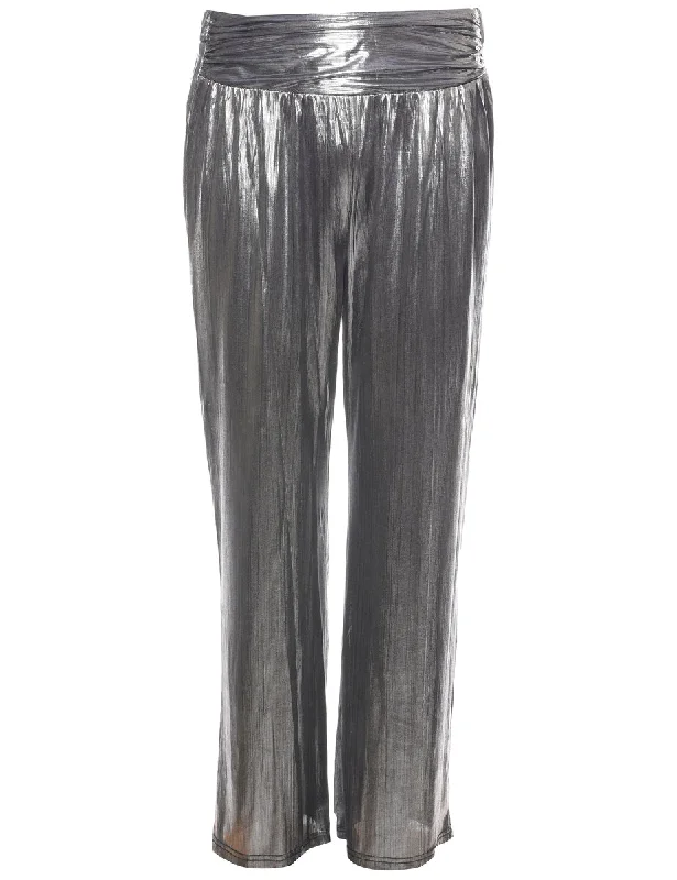 Shiny Trousers - W27 L28 Trousers Brand Named