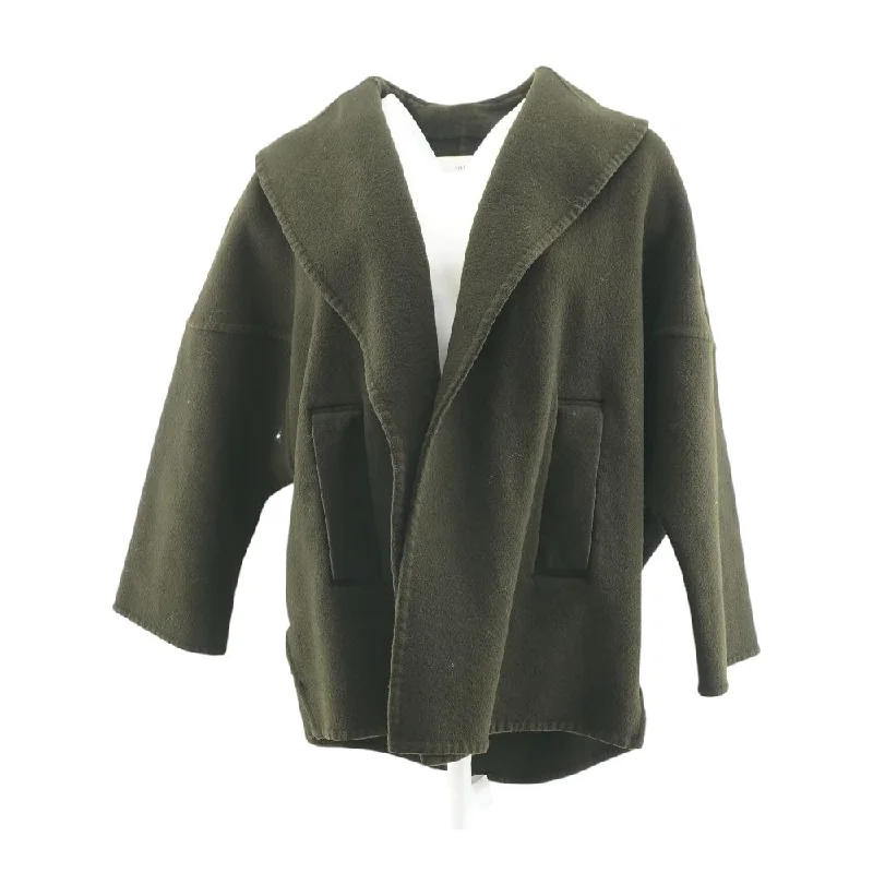 Brown Solid Coat Bomber Jacket Denim Jacket Leather Jacket