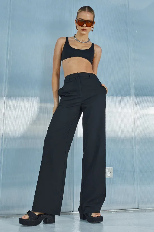 KALI CROP TOP - BLACK Print Jacquard Patchwork