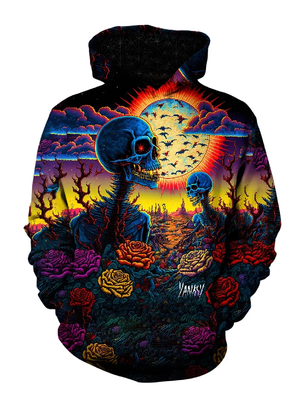 Guiltless Guidance Unisex Pullover Hoodie Hoodie with Tie-Dye Psychedelic Retro