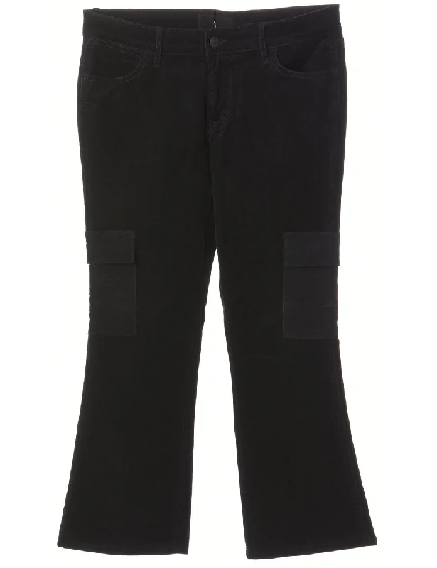 Reworked Pocket Side Corduroy Trouser - W31 Trousers Evening Elegant