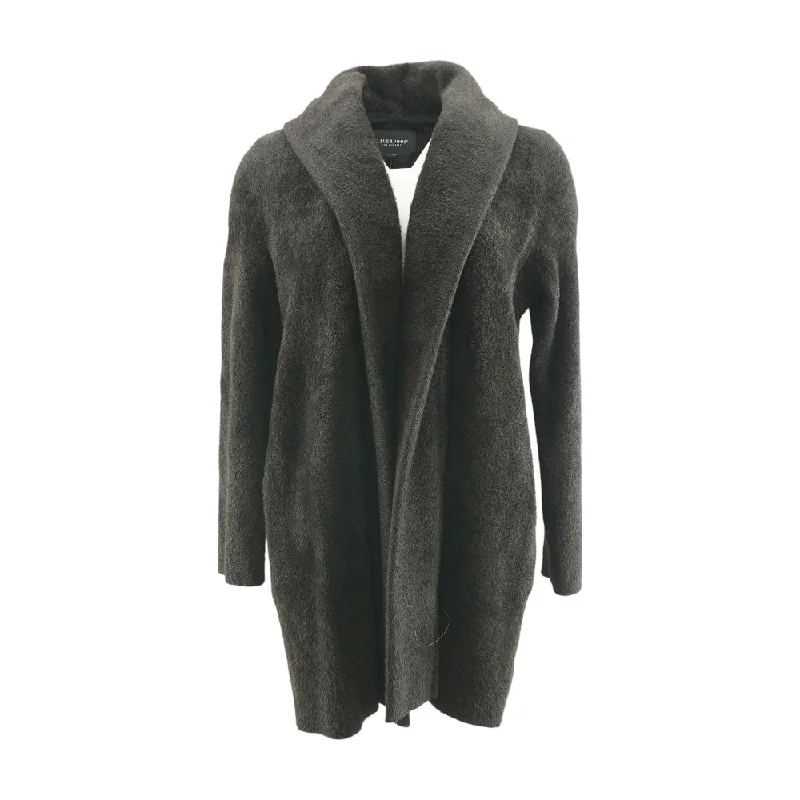 Brown Solid Coat Striped Polka Dot Solid