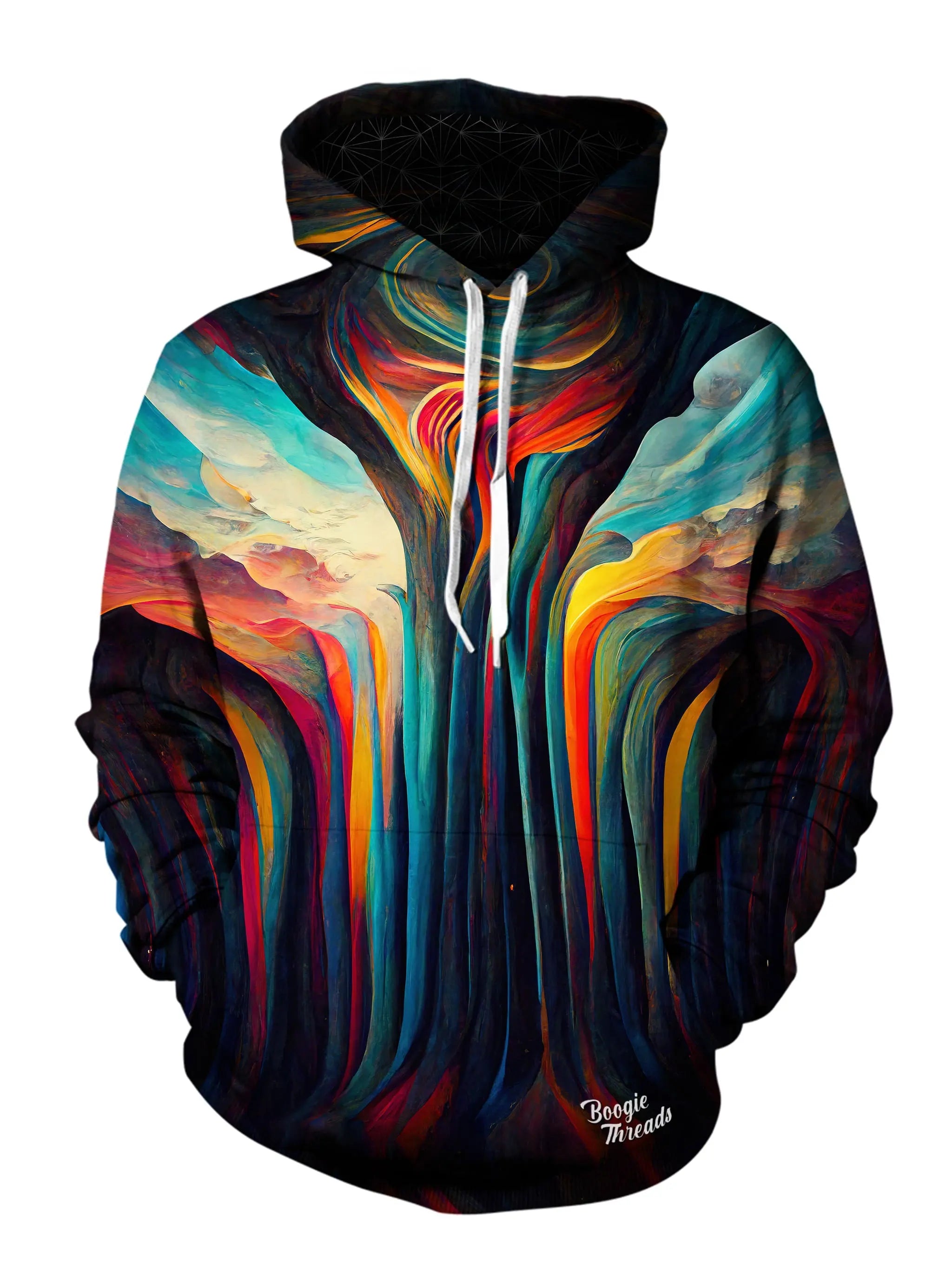 Creative Champion Unisex Pullover Hoodie Hoodie with Hem Applique Textured Unique