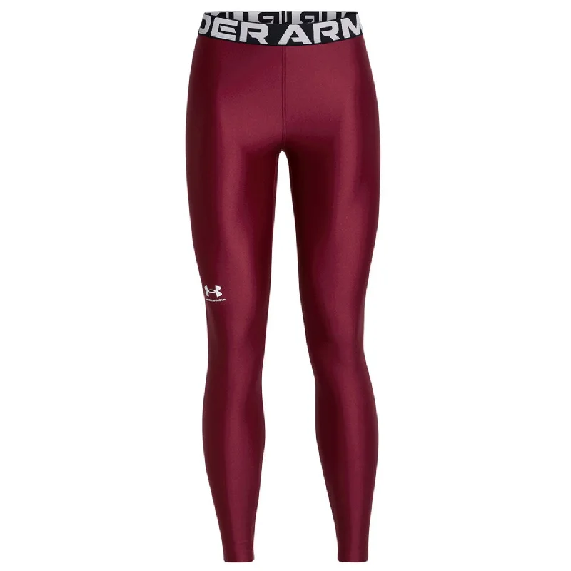 Under Armour Heatgear Authentics Leggings - Womens - Cardinal/White Comfortable Cold Weather Leggings Under Armour Heatgear Authentics Leggings - Womens - Cardinal/White Comfortable Cold Weather Leggings