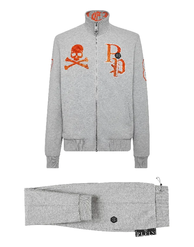 Tracksuit Top/Trousers Skull and Plein Trousers fashionable trendy