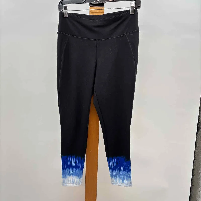 Talbots Women's Size SP Black Ombre Leggings Stylish Colorful Activewear Leggings