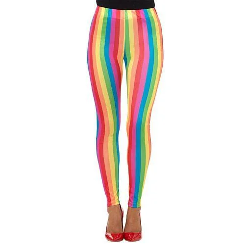 Rainbow Clown Leggings Fashionable Seamless Leggings