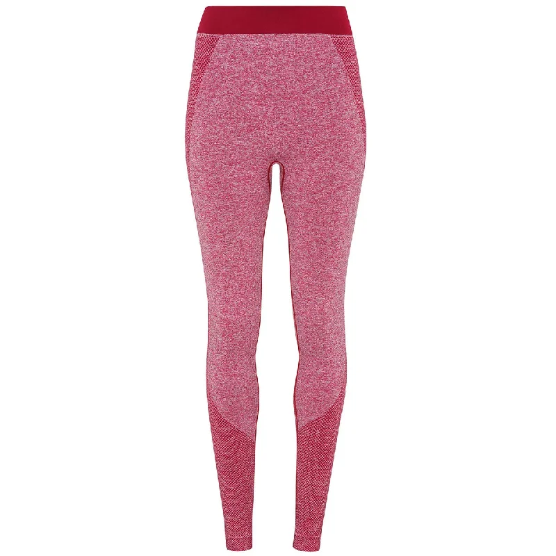 TriDri Seamless 3D Fit Sculpt Leggings - Womens - Burgundy Stylish Everyday Leggings TriDri Seamless 3D Fit Sculpt Leggings - Womens - Burgundy Stylish Everyday Leggings