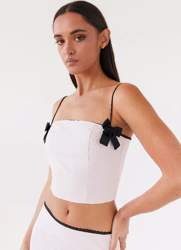 Rushing Back Crop Top - Mauve Rayon Fabric Velvet Fabric Corduroy Fabric