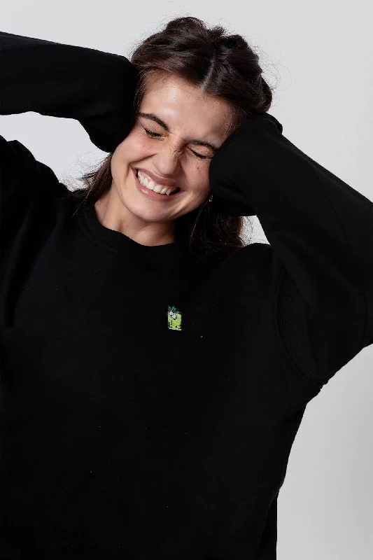 Gin Basil Smash | Besticker Bio Baumwoll Frauen Pullover Thick Cable Knit