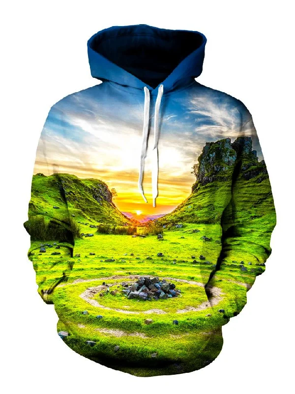 Serenity Pullover Art Hoodie Hoodie with Puffed Sleeves Voluminous Trendy