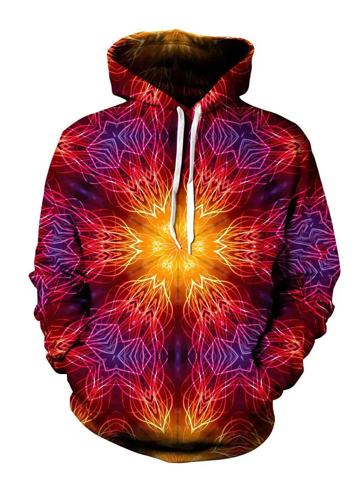Mandala Madness Pullover Hoodie Hoodie with Illustration Artistic Creative