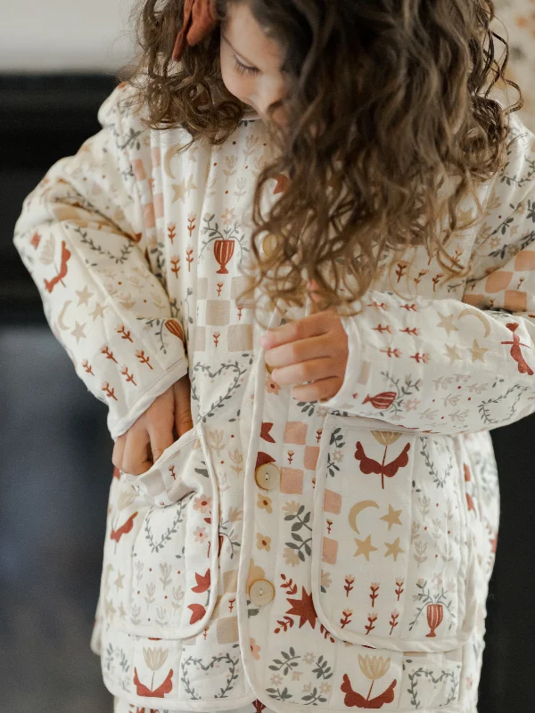 Rylee & Cru Clara Coat, Folklore Asymmetrical Collar Hooded Zippered