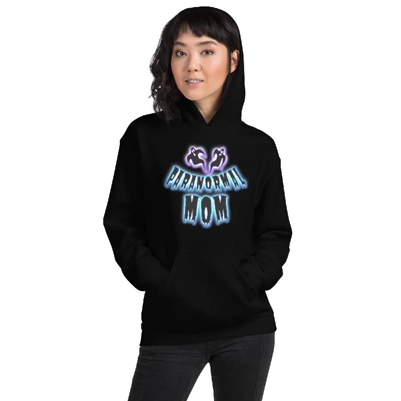 Paranormal Ghost Mom Poltergeist Mother's Day Pullover Hoodie Sweatshirt Ruffle Neck Pullover