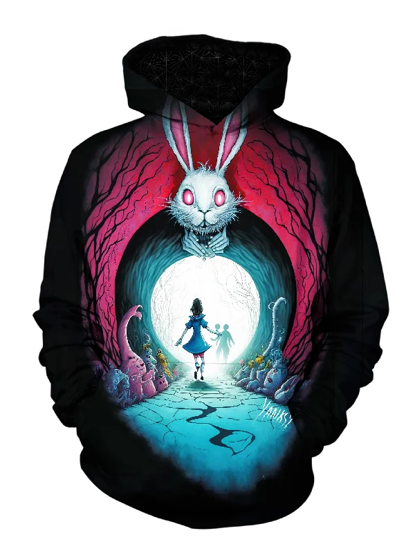 Euphoric Stress Unisex Pullover Hoodie Hoodie with High-Low Hem Asymmetrical Trendy