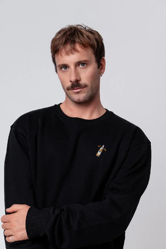 Mate | Bestickter Bio-Baumwoll Unisex Pullover Hooded Pullover Sweater