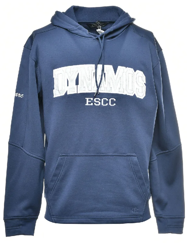 Dynamos Printed Hoodie - S Hoodie Dress Longline Feminine
