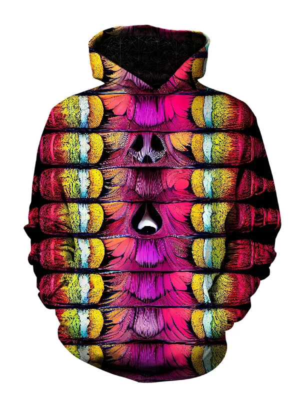 Troubled Future Unisex Pullover Hoodie Hoodie with Velcro Closure Adjustable Secure