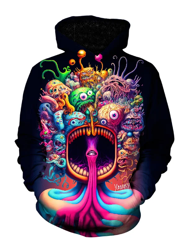 Tender Doubt Unisex Pullover Hoodie Hoodie with Slit Hem Functional Movement