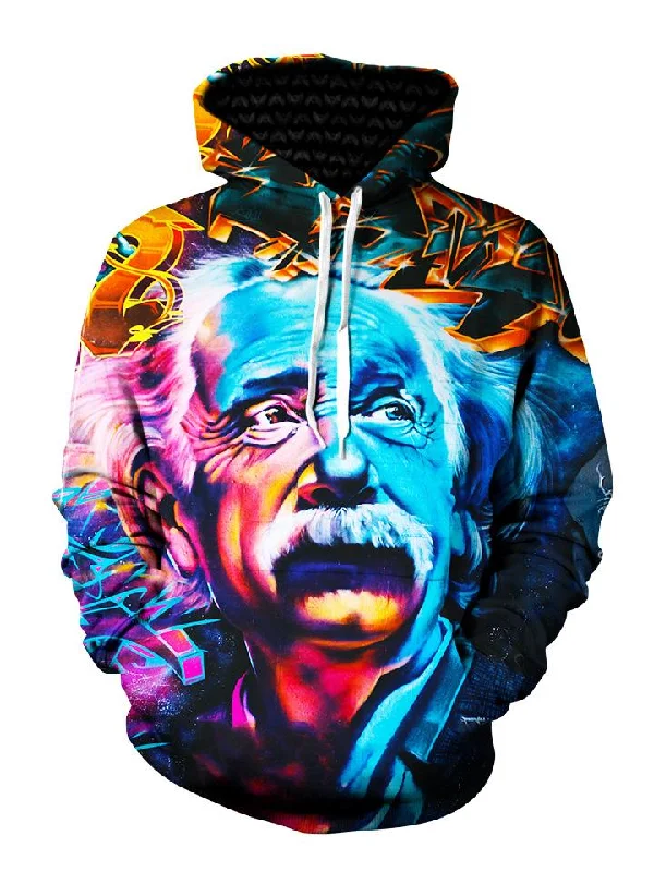 Albert Pullover Hoodie Hoodie with Mock Neck Collared Structured