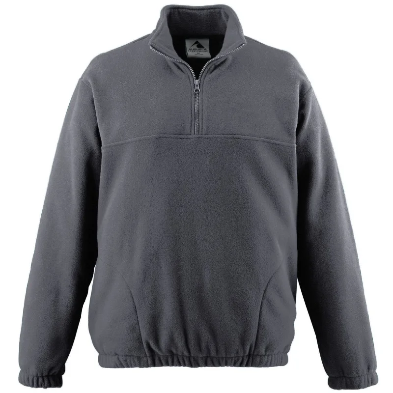 Youth Chill Fleece Half-Zip Pullover 3531 Slit Sleeve Stylish