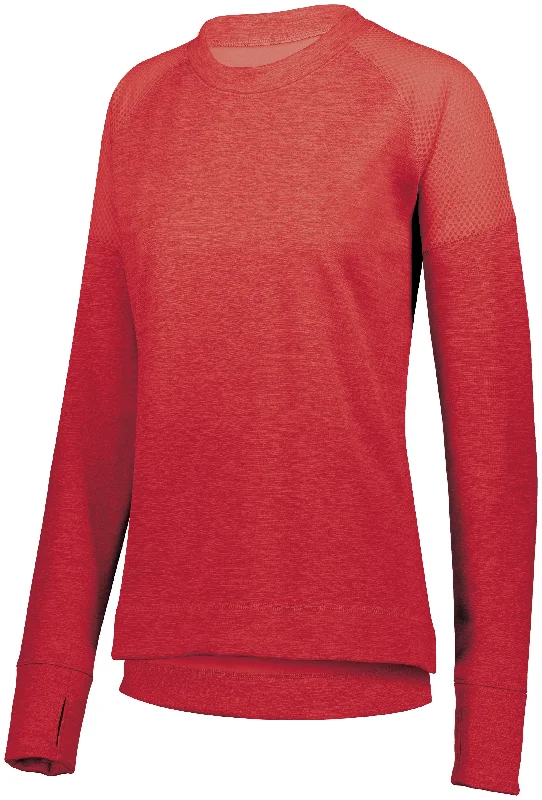 Ladies Zoe Tonal Heather Pullover 5575 Port Neck Pullover