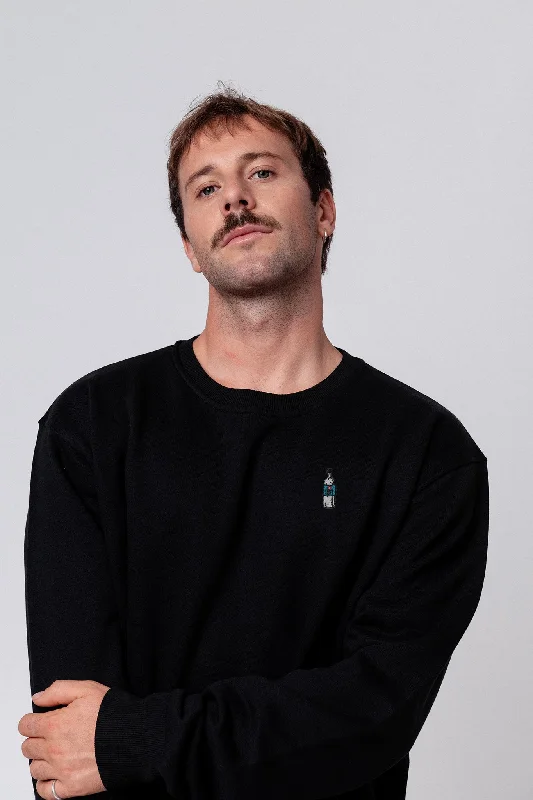 Luft | Besticker Bio Baumwoll Unisex Pullover Puff Sleeve Stylish