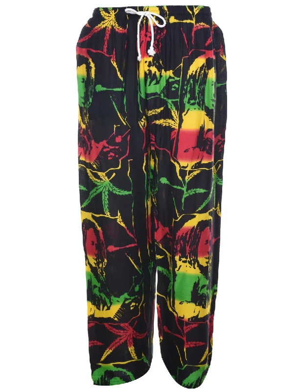 Multi-colour Trousers - W28 L27 Trousers sophisticated sleek
