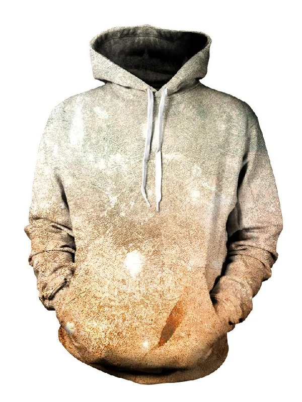 Textured Pullover Art Hoodie Hoodie with V-Neck Classic Versatile