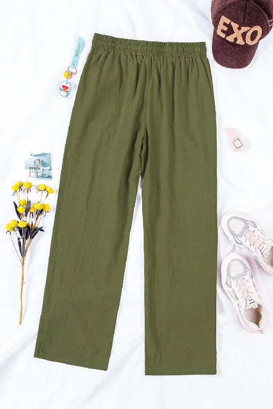 Stylish Wide Leg Trousers Trousers stylish elegant