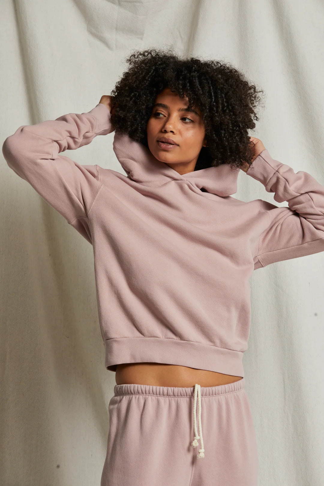 Perfect White Tee - The Heart Pullover Hoodie (mauve) Hoodie with Reflective Safety Nightwear Perfect White Tee - The Heart Pullover Hoodie (mauve) Hoodie with Reflective Safety Nightwear