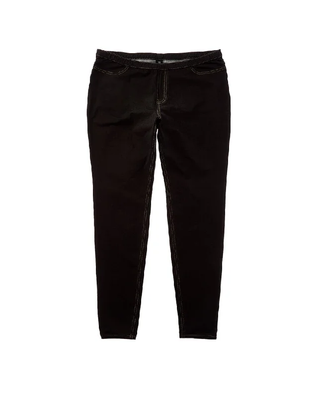 HUE Skinny Jeanz Legging Casual Sporty Leggings