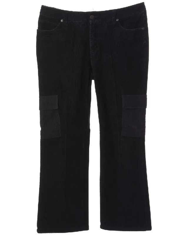 Reworked Pocket Side Corduroy Trouser - W31 Trousers Party Sparkling