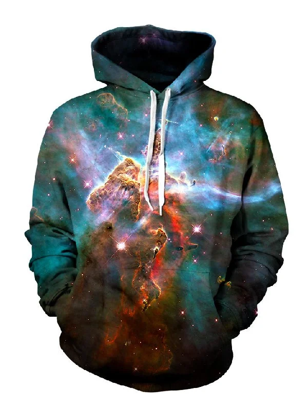 Aura Pullover Art Hoodie Hoodie with Frayed Bohemian Relaxed